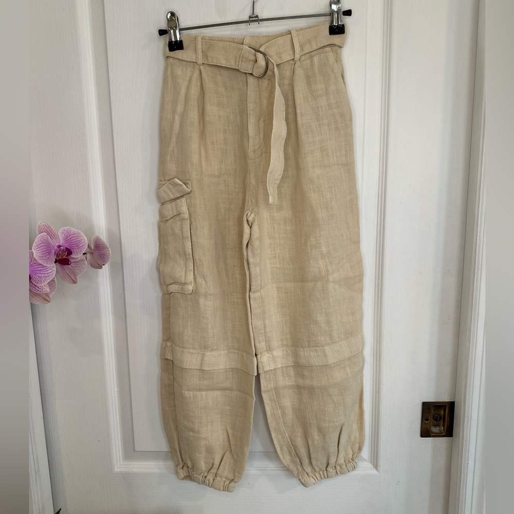Zara Kids Casual Tan Cargo Pants (8)
